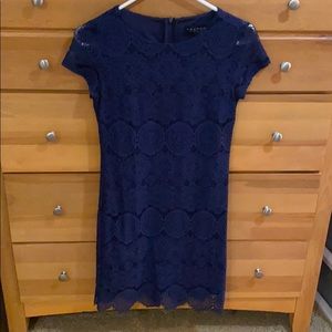 Navy blue dress. Size 0.